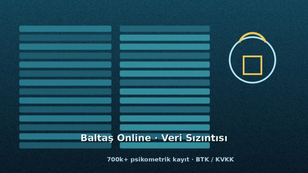 Baltaş Grubu sızıntısı: 700+ şirket, 700 bin psikometrik veri dark web’de