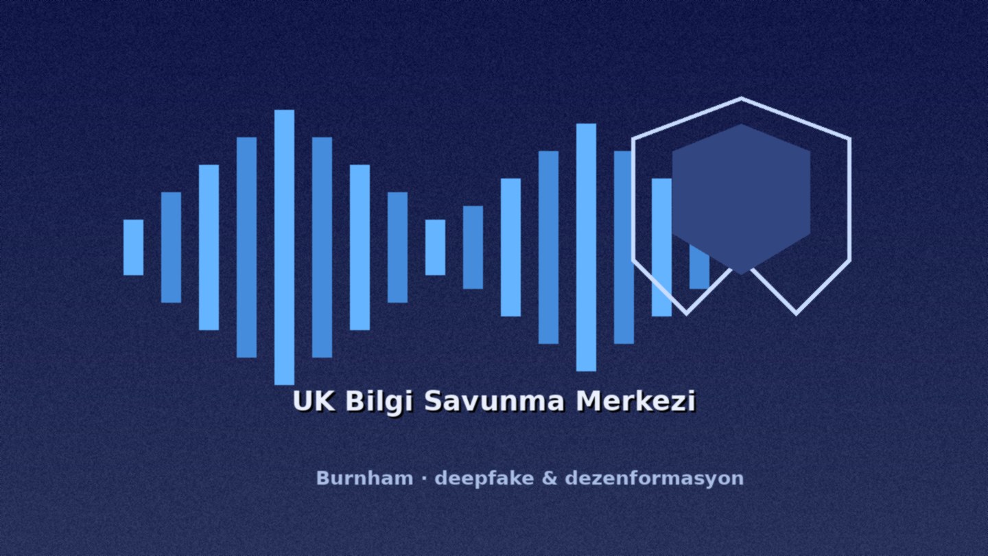 İngiltere Bilgi Savunma Merkezi: Burnham deepfake ve dezenformasyona karşı merkez kuruyor